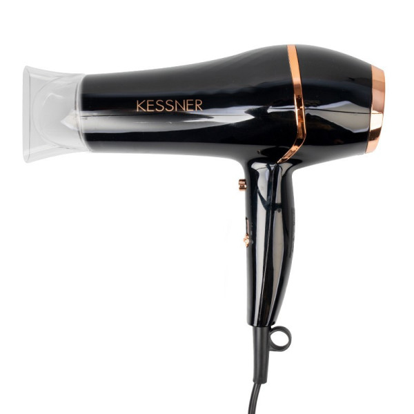 Sèche-cheveux kessner professionnelle 2100w noir 