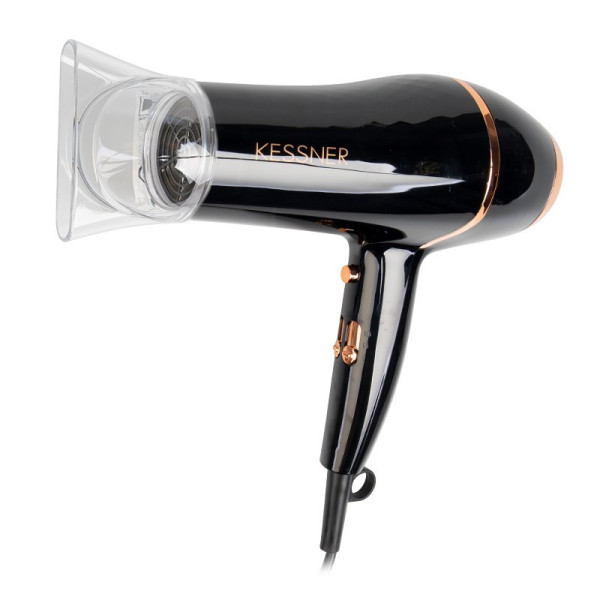 Sèche-cheveux kessner professionnelle 2100w noir 