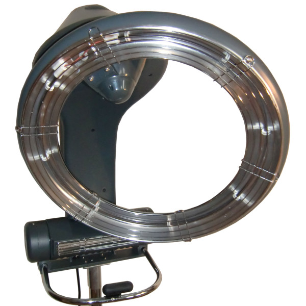 Tête Climazon infrarouge  rotatif  1300w gris 