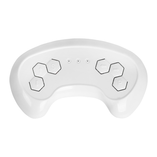 Fauteuil de coiffure enfant voiture bambou blanc 
