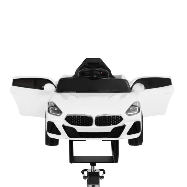 Fauteuil de coiffure enfant voiture bambou blanc 