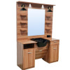 Poste coiffage coiffeuses barbier - mobilier barbier 