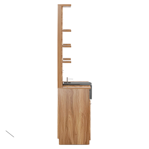 Ensemble postes de travail et comptoirs - mobilier barbier 