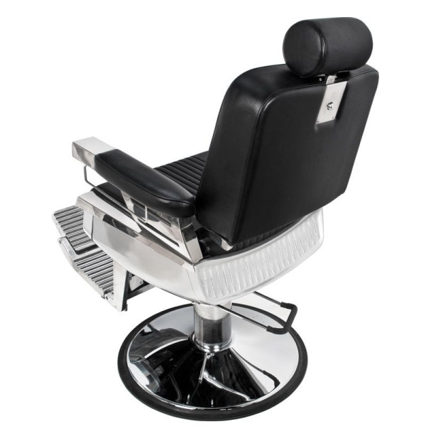 Fauteuil Barbier Steel Vintage Pro – Style Industriel & Solidité Inox 