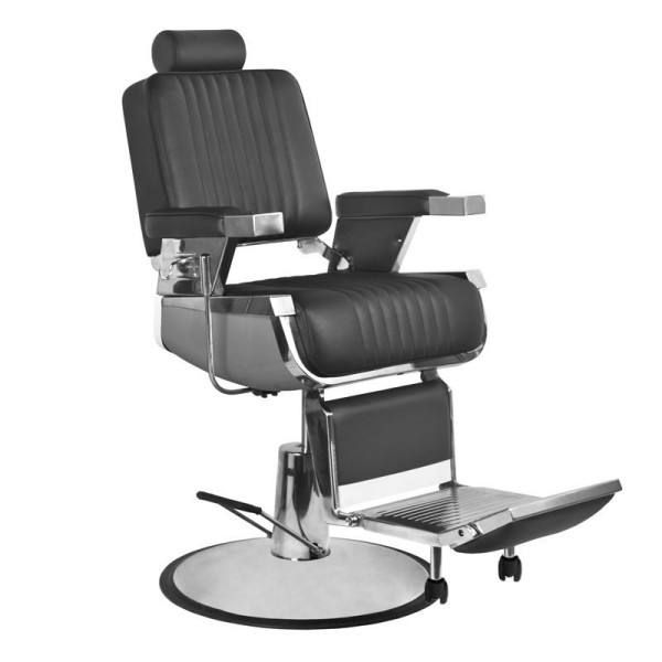 Fauteuil Barbier Steel Vintage Pro – Style Industriel & Solidité Inox 