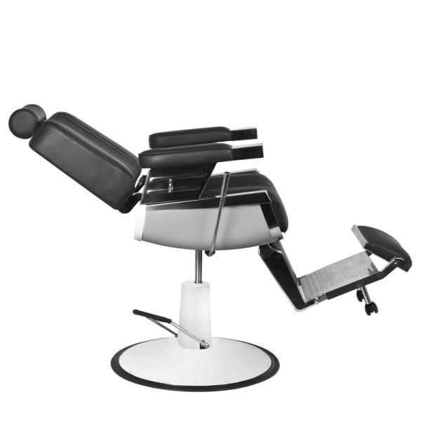 Fauteuil Barbier Steel Vintage Pro – Style Industriel & Solidité Inox 