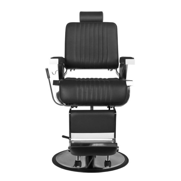 Fauteuil Barbier Steel Vintage Pro – Style Industriel & Solidité Inox 