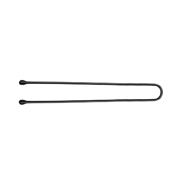 Kokówki fryzjerskie do włosów E-63 150 szt. 4,9 cm czarne 