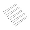 Kokówki fryzjerskie do włosów E-65 300 szt. 6 cm czarne 