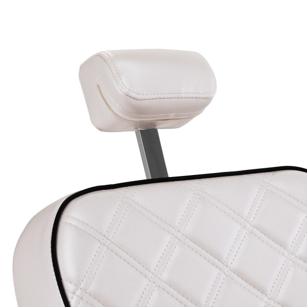 Fauteuil Barbier Eleganzo Blanc Nacré – Design Pur & Confort Pro 