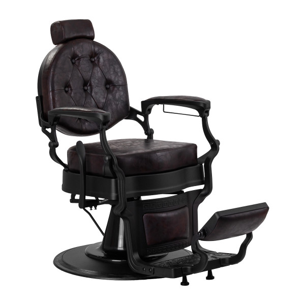 Fauteuil Barbier Cavaleset – Marron Foncé Vintage Pro 