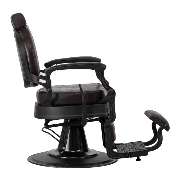 Fauteuil Barbier Cavaleset – Marron Foncé Vintage Pro 