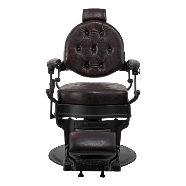 Fauteuil Barbier Cavaleset – Marron Foncé Vintage Pro 