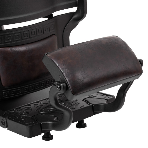 Fauteuil Barbier Cavaleset – Marron Foncé Vintage Pro 