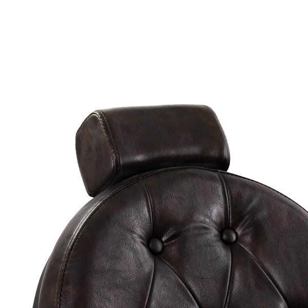 Fauteuil Barbier Cavaleset – Marron Foncé Vintage Pro 