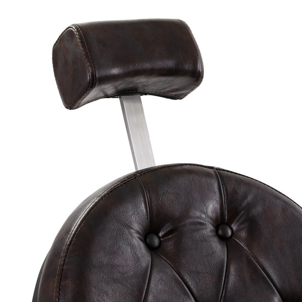 Fauteuil Barbier Cavaleset – Marron Foncé Vintage Pro 