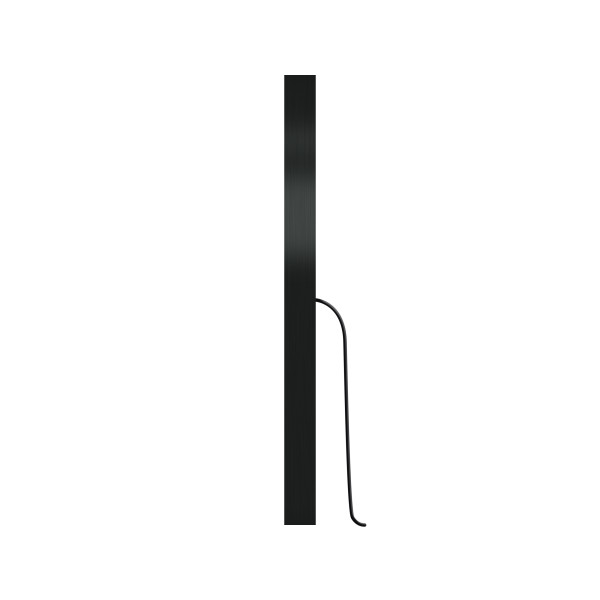 Coiffeuse miroir coiffeur mural LED CIRIA Black – Design Contemporain pour Salon de Coiffure 