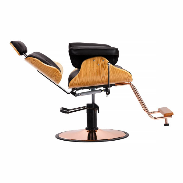  Fauteuil de coiffure florence noir 