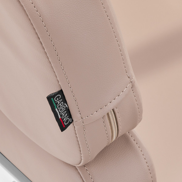 Fauteuil de Coiffure Porto – Beige & Blanc  