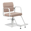 Fauteuil de Coiffure Porto – Beige & Blanc  