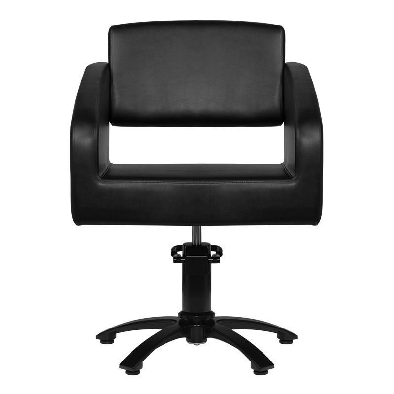 Fauteuil de coiffure gabbiano bergen noir 
