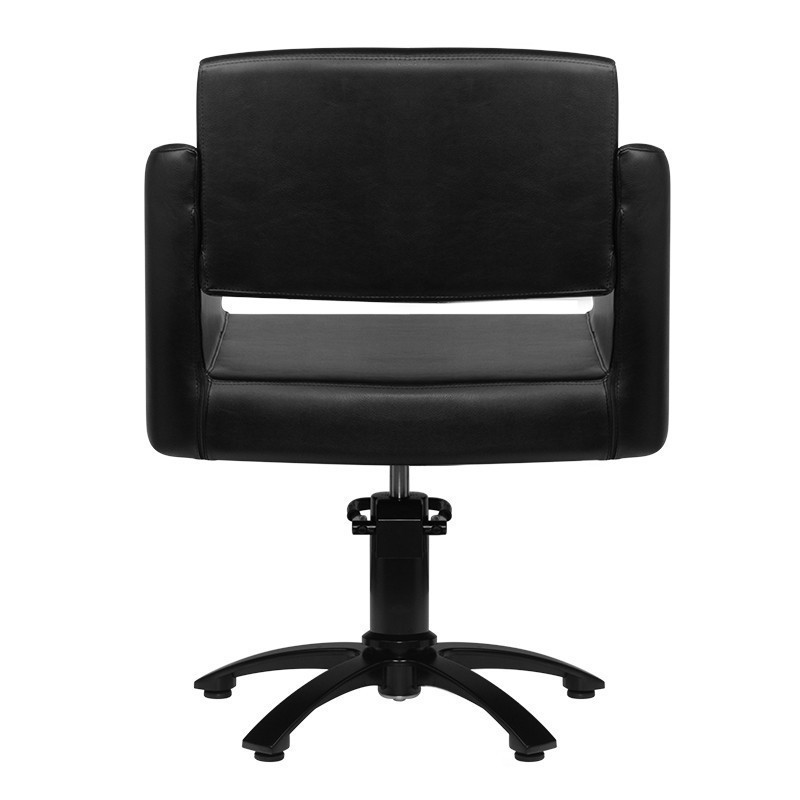 Fauteuil de coiffure gabbiano bergen noir 