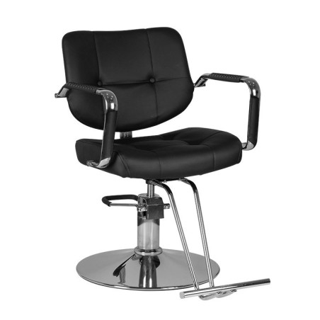 Fauteuil de coiffure vigo noir 