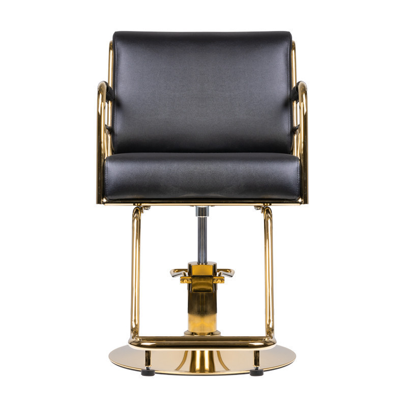 Fauteuil de coiffure prato or - noir 