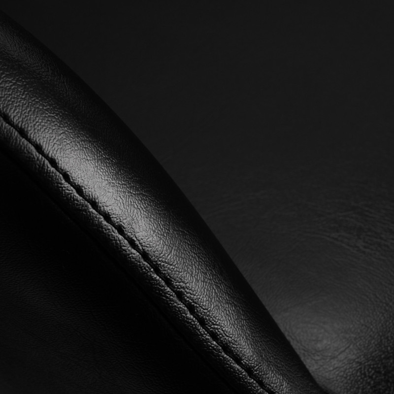 Fauteuil de coiffure gabbiano lima noir 