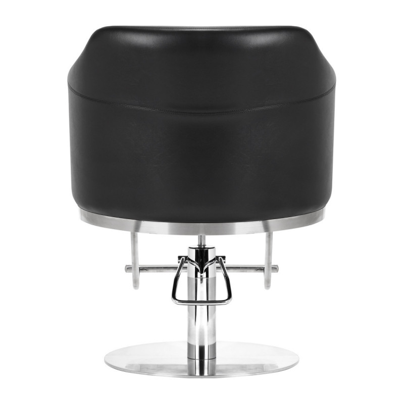 Fauteuil de coiffure noir gabbiano burgos 