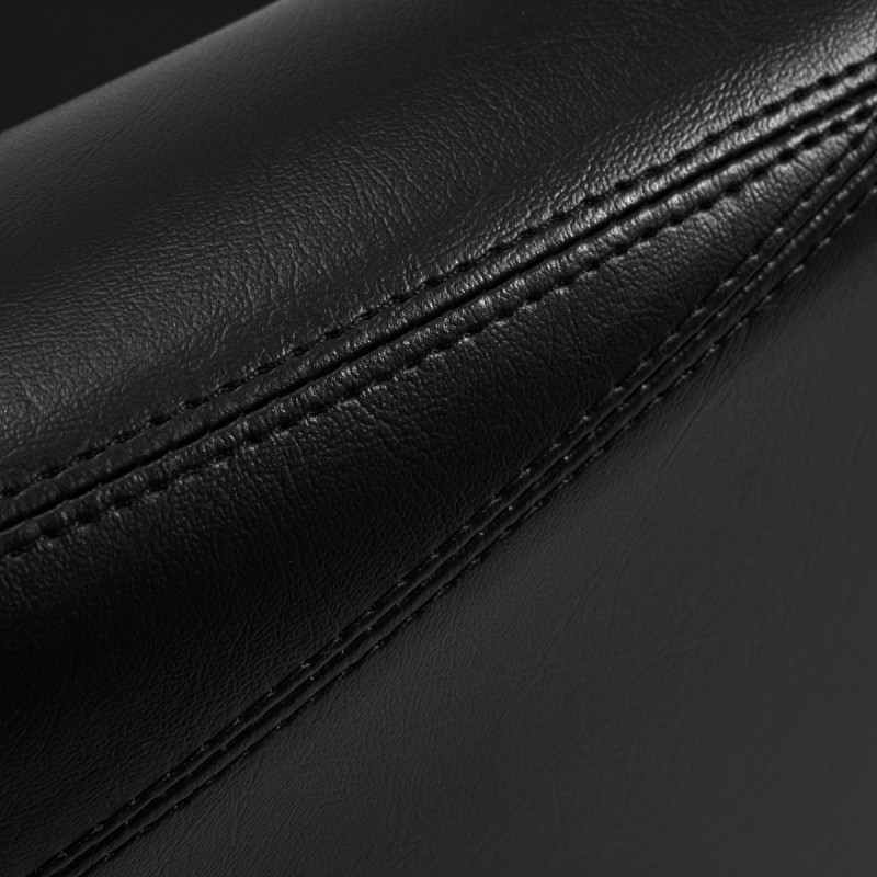 Fauteuil de coiffure noir gabbiano burgos 