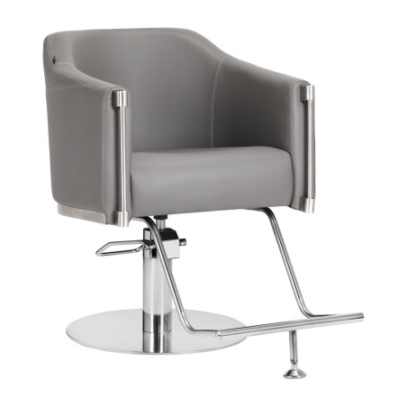Fauteuil de coiffure gris gabbiano burgos 