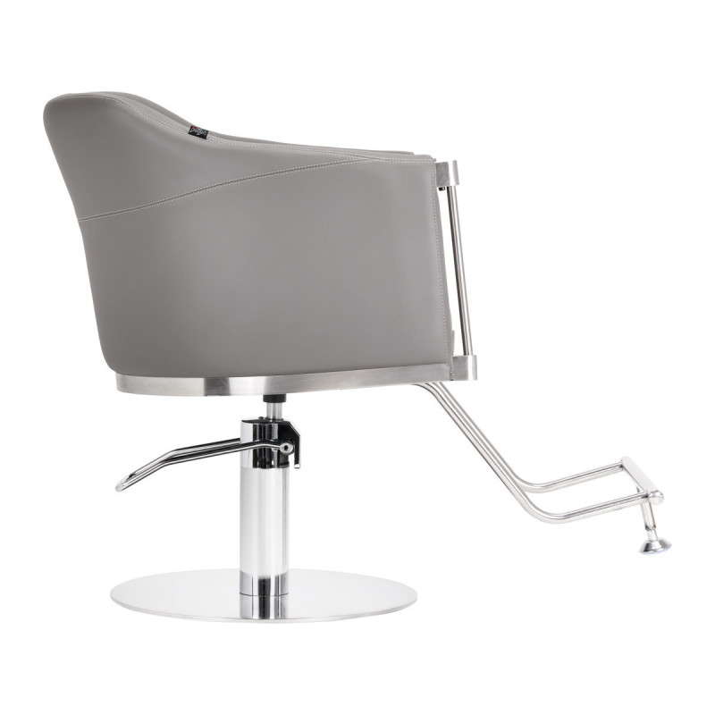Fauteuil de coiffure gris gabbiano burgos 