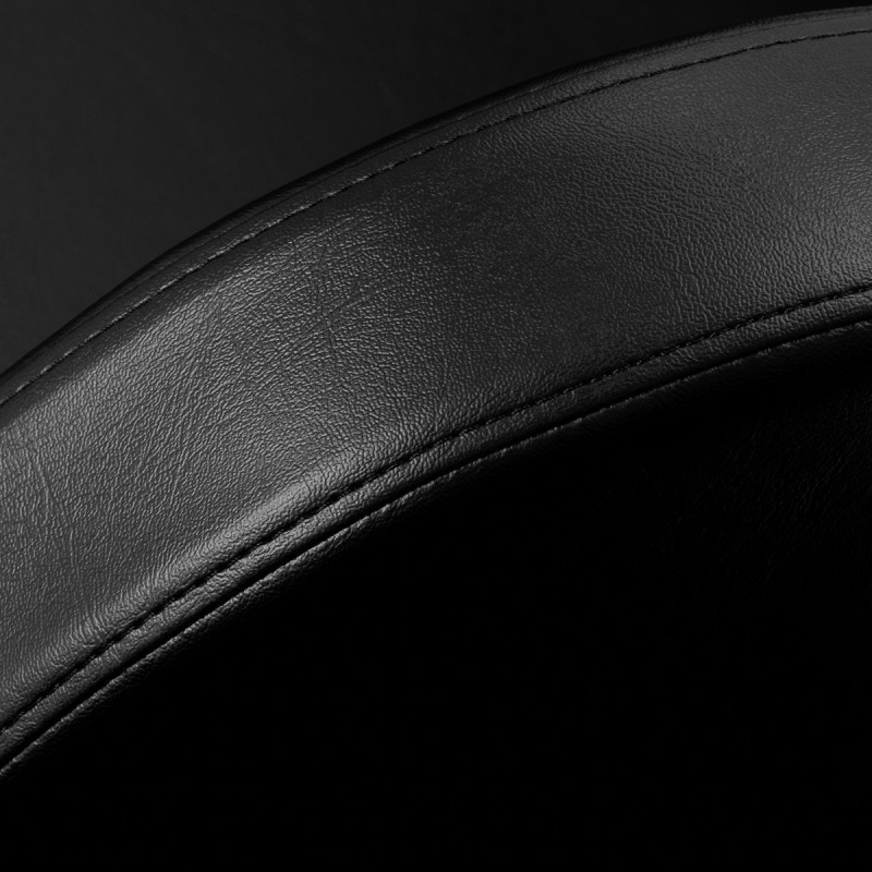 Chaise de coiffure gabbiano turin or noir 