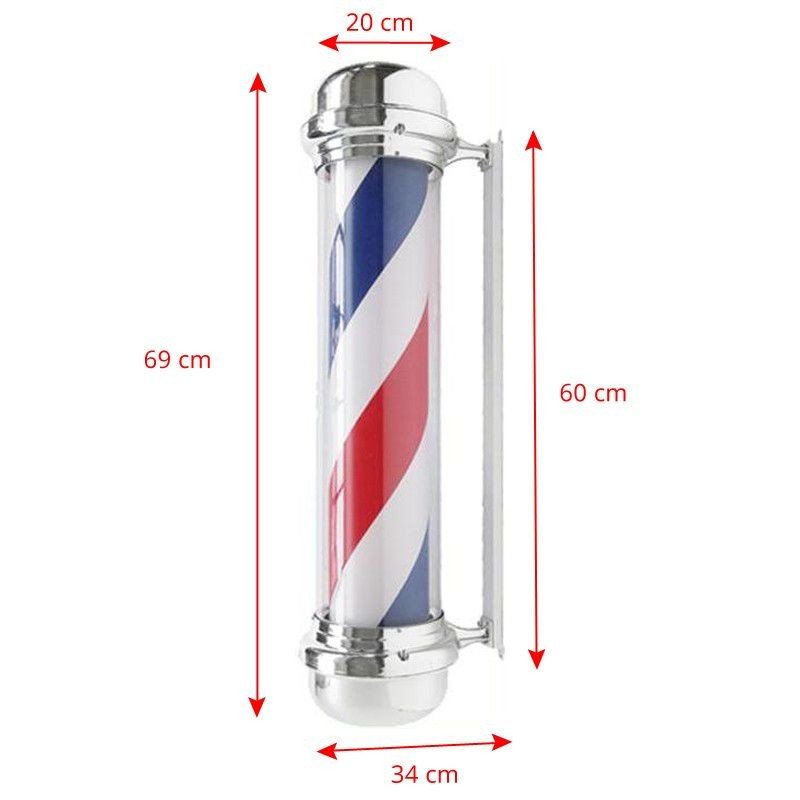 Enseigne barber shop rétro 