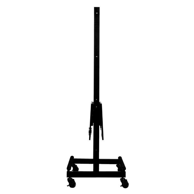 Coiffeuse console coiffure mobile double face noir 